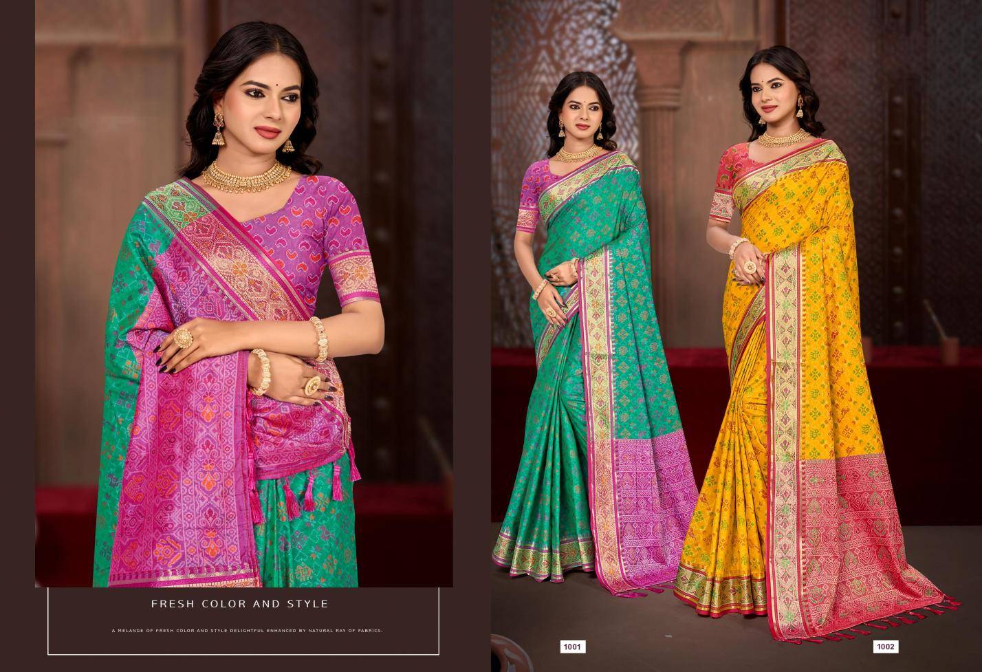 Bunawat - Rajshahi Patola-06 Designer sarees in Pune